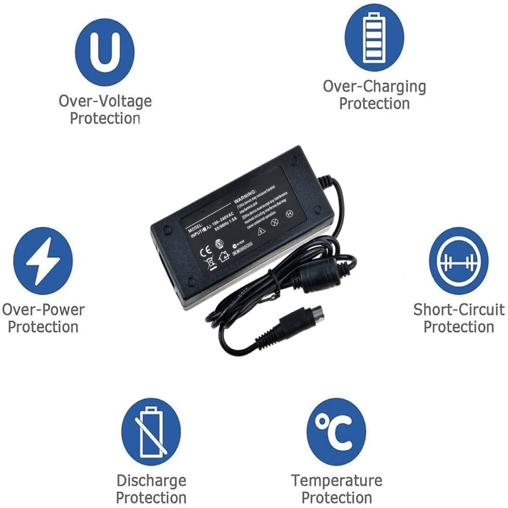  HISPD AC Adapter Charger for Gigabyte M27Q 27 LED Gaming  Monitor Power Supply Cord : Electronics