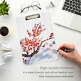 thumbnail image 5 of FMSHPON Cherry Blossom Clipboard Hardboard Wood Nursing Clip Board and Pull for Standard A4 Letter 13x9 inches, 5 of 8