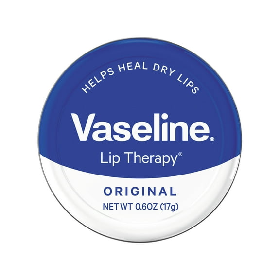 Vaseline Lip Therapy Lip Balm Tin Original, 0.6 oz