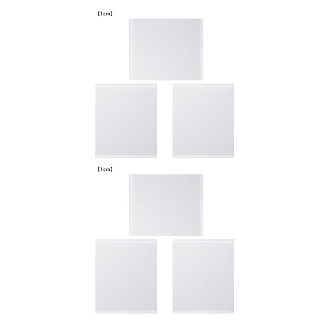 Wosthever Paquete de 3 hojas de cinta de esponja adhesiva de doble cara, almohadilla autoadhesiva hexagonal, tarjeta de felicitación para el hogar y la Type2 NO2 Wosthever CBP254586
