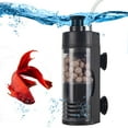 thumbnail image 1 of Pequeño filtro de bioesponja para acuario, mini filtro de pecera para criar peces, alevines, peces betta, pecera de camarones(S), 1 of 5
