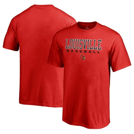 Louisville Cardinals Fanatics Branded Youth True Sport Baseball T-Shirt -