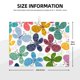 thumbnail image 2 of Fotbe Colorful Butterflies Alfombrilla de Secado para Cocina con Estampado, 18x24 Pulgadas, 2 of 7