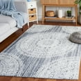 thumbnail image 2 of SAFAVIEH Ebony Abby Oriental Area Rug, Grey/Ivory, 5' x 8', 2 of 8