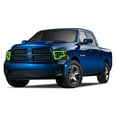 thumbnail image 2 of Flashtech Green Angel Eye LED Headlight Halo Ring kit for 2009-2014 Ram 1500 Headlights, 2 of 2
