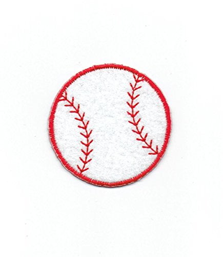 Baseball patch Iron on patch applique Baseball jersey Embroidered patch
