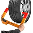 thumbnail image 3 of Hedume Tire Clamp Wheel Lock, Heavy Duty Trailer Lock Wheel Clamp with Red 2 Keys, Adjustable Anti-Theft Tire Lock, 3 of 5