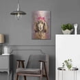 thumbnail image 5 of Luxe Metal Art 'Flower Crown Poodle' by Furbaby Affiliates, Metal Wall Art, 16"x24", 5 of 9