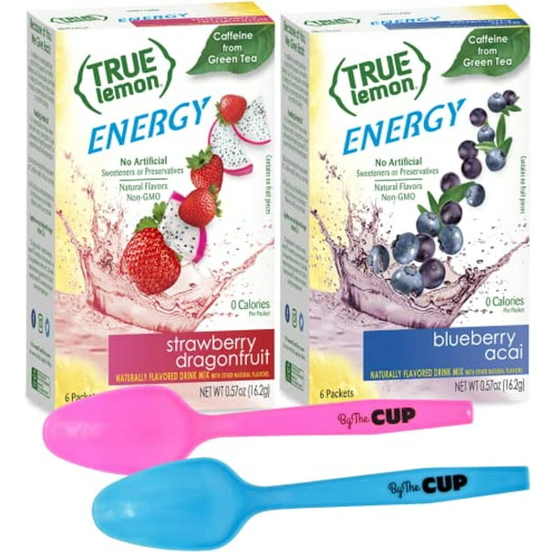 True Citrus Energy Hydration Kit, Includes True Lemon Blueberry Acai