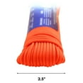 thumbnail image 5 of 550lbs Strength Survival Paracord Rope Camping Hiking Orange - 100ft, 5 of 5