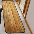 thumbnail image 6 of CURLYOOT Farmhouse Country Wood Runner Rug 2'x6' Washable Kitchen Runner Rug Indoor Non Slip Laundry Rugs Floor Carpet for Hallway Kitchen Entryway Bedroom Living Room, 6 of 9