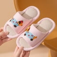 thumbnail image 5 of HCNTES Boys Girls Spring Summer Slides Soft Comfortable Slippers Non-Slip Water Shoes for Beach Pool Shower Dailywear(L01-Pink,4), 5 of 9