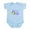 Sky Blue, variant on CafePress - FOUND ME IN A KING CAKE Body Suit - Baby Light Bodysuit, Size Newborn - 24 Months