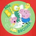 thumbnail image 3 of CafePress - Peppa Pig: The Best Big Brother Kids T Shirt - Dark T-Shirt Kids XS-XL, 3 of 4