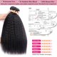 thumbnail image 5 of Hair Bundles Cenglou Kinky Straight 100% cabello humano de 70 cm, 5 of 7
