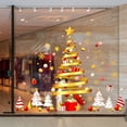 thumbnail image 4 of Augper Clearance 2Pcs Christmas Window Glass Stickers Christmas Tree Wall Stickers Decorative Window Stickers Electrostatic Snowflake Grilles, 4 of 8