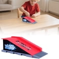 thumbnail image 2 of Finger Skateboard And Park Accessory Set, Diy Mini Skateboarding Ramps & Rails, Portable Finger Toy for Kids to Build Custom Courses, Develops Motor Skills, 2 of 9