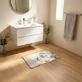 thumbnail image 6 of Gaecuw 100% Linen Carpet Mat, Absorbent and Non SKIDping, Soft Floor Rug for Bathroom and Entrance, Machine Washable, A, 6 of 6