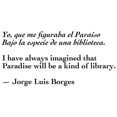 thumbnail image 3 of CafePress - Borges Library Quote Bilingual Mug - 11 oz Ceramic Mug - Novelty Coffee Tea Cup, 3 of 6