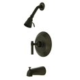 thumbnail image 1 of Kingston Brass KB2635ML Pressure Balance Tub & Shower Faucet - Oil Rubbed Bronze, 1 of 1
