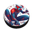 thumbnail image 3 of Cute Cartoon Spider Man Spare Tire Cover Wheel Protectors For Trailer Rv Suv Truck Camper Travel Fits For Tire Diameter 17 Inch, 3 of 7