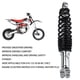 thumbnail image 4 of Amortiguador Trasero, Amortiguador De Suspensión Ajustable De 5 Engranajes De Alta Resistencia Para ATV Para Motor GY6-125, 4 of 7