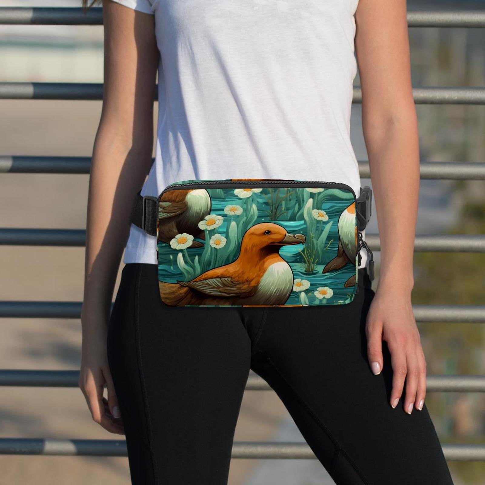Platypus Lightweight Adjustable Waist Bag with Extension Strap - Unisex Fanny Pack