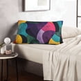 thumbnail image 6 of Daiia Vibrant Abstract Flow Bedding Waterproof Pillow Protector Zippered Queen – Bed Bug Proof Pillow Encasement-14"x20", 6 of 6