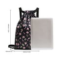 thumbnail image 4 of Bolso de hombro doble para mujer, impermeable, con cordón, ligero para gimnasio, Yoga, Fitness, 4 of 9