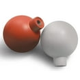 thumbnail image 6 of HDJNal Orange Red Drawer Knobs Ball Shape Zinc Alloy Cabinet Dresser Pulls Handles with Screws, Kitchen Furniture Knobs for Closet Cupboard Wardrobe (, 4 Pack), 6 of 7