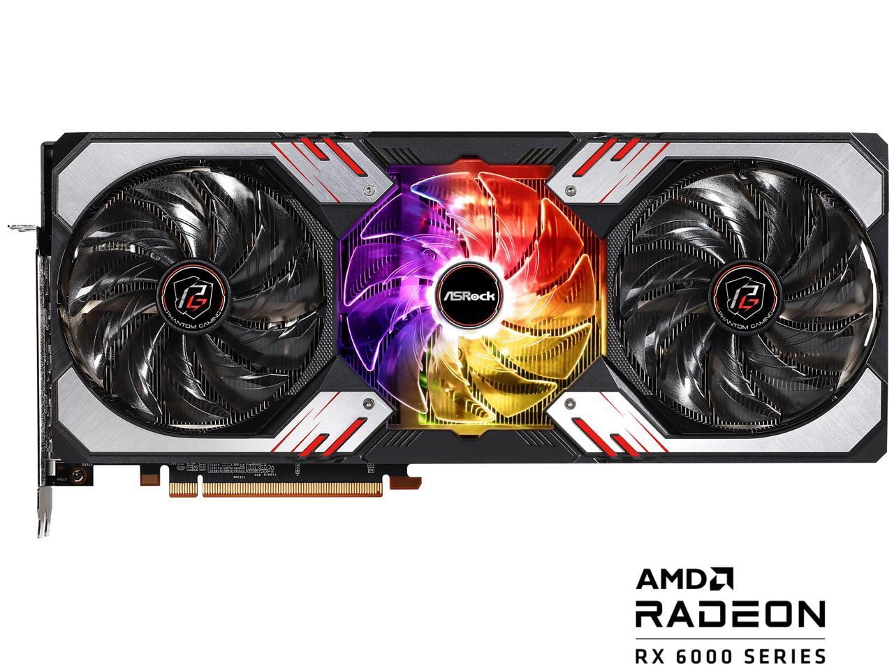 ASRock Radeon RX 6900 XT PHANTOM GAMING D Graphics Card 16GB GDDR6, AMD RDNA2 (RX6900XT PGD 16GO)