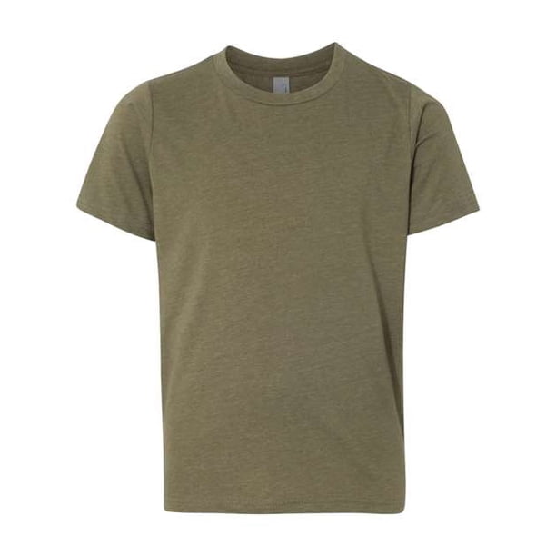Next Level Big Boy's Crewneck Shrinkage Gorgeous playera, XL, verde militar Ropa de siguiente nivel 3312