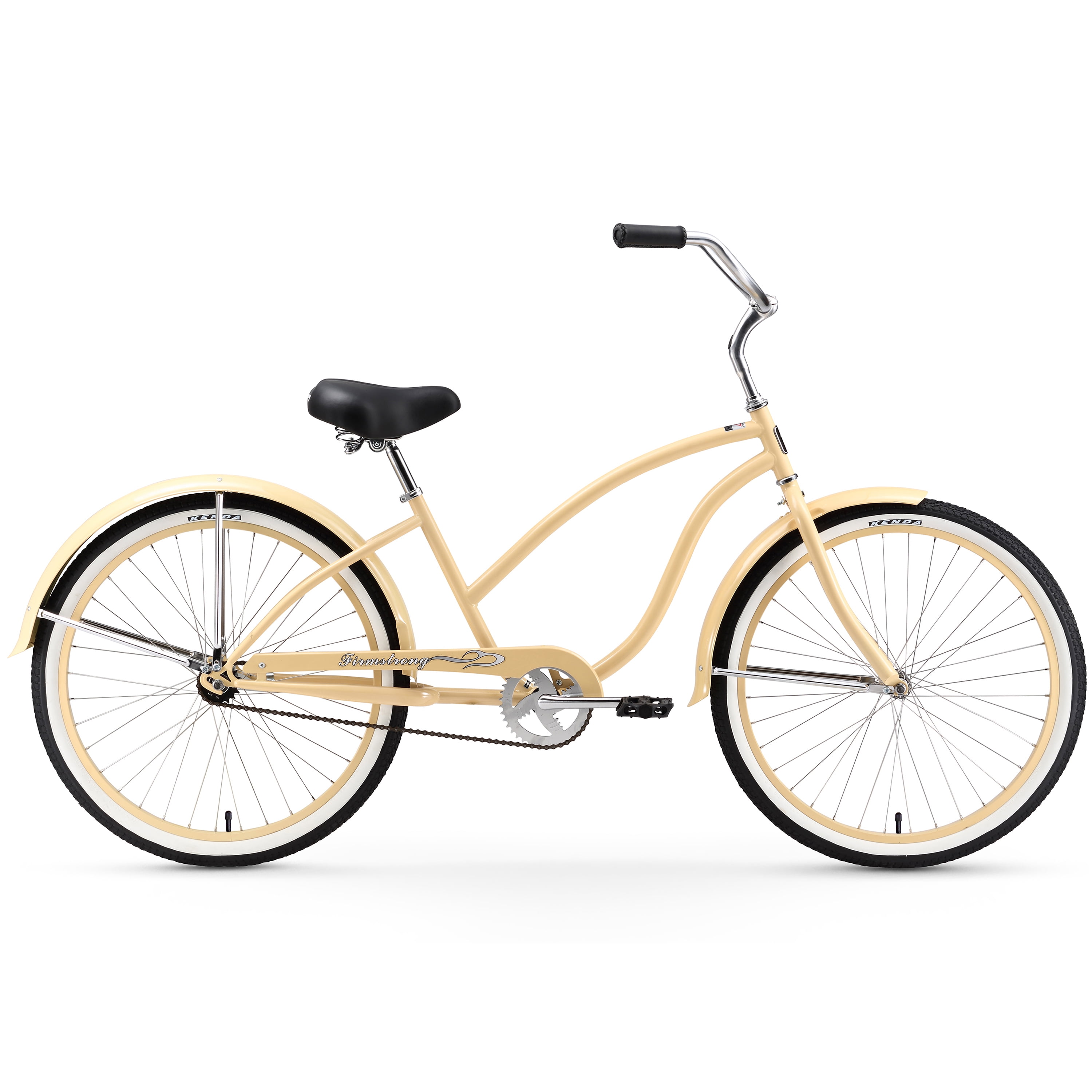Firmstrong Chief Lady, 26", Women's, Single Speed, Vanilla