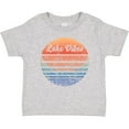 thumbnail image 3 of Inktastic Lake Vibes Distressed Retro Sunset Boys or Girls Baby T-Shirt, 3 of 5