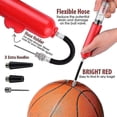 thumbnail image 3 of Ball Pump(red), Basketball Pump, Football Pump, Ball Air Pump, Volleyball Pump, Yoga Ball Pump, Inflatable Hand Pump, Sports Ball Pump, Mini Ball Pump, 3 of 4
