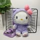 thumbnail image 3 of Sanrio-Mochila De felpa corta de Hello Kitty, bolso cruzado oblicuo, almacenamiento de cosméticos, cartera cero, regalos, Gato Kt, 3 of 4