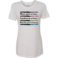 thumbnail image 3 of Inktastic Funny Flute Music Quote Women's T-Shirt, 3 of 5