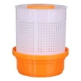 thumbnail image 3 of FONDOTIN Vegetable Squeeze Dehydrator Hand Press Food Dehydrator Orange 1Pcs 6.3x5.4x5.4in, 3 of 8