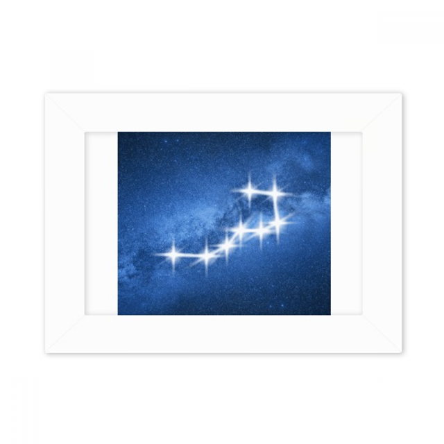 Gentle Easygoing Beautiful Lucky Stars Photo Mount Frame Picture Art Painting Desktop 5x7 inch