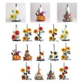 thumbnail image 2 of Vertical Tissue Holder Roll Paper Stand Flowers Christmas Iron Paper Towel Holder Napkin Stand for Kitchen Home, 2 of 20