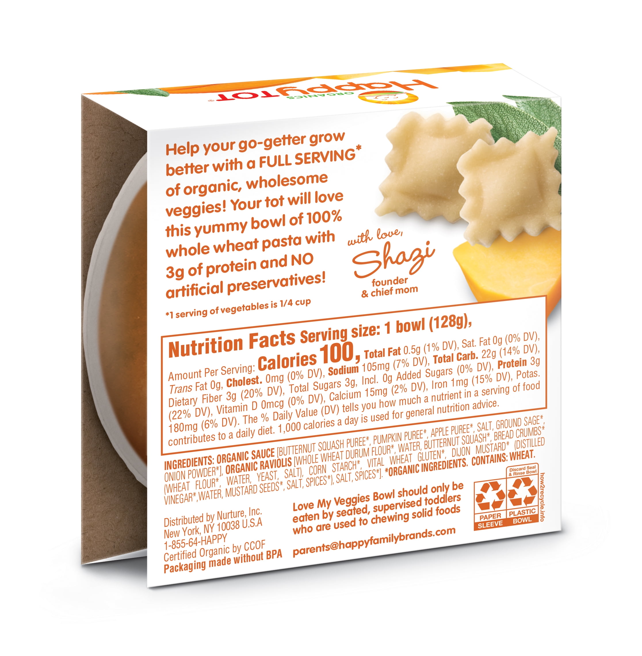 happy tot squash ravioli