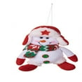thumbnail image 2 of AuroraX Bohemian Christmas Decoration Hanging Cute Soft Plush Toy Decorative Iridescent Snowman for Xmas Gifts,Birthday,Christma Tree Decor, 2 of 3