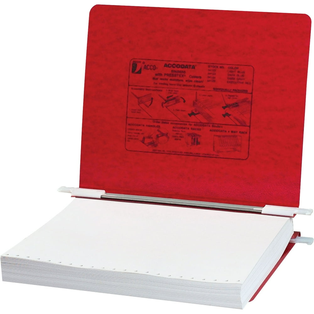ACCO Pressboard Hanging Data Binder, 11 x 81/2, Available in Multiple