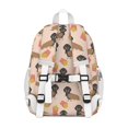 thumbnail image 3 of Dachshund Hotdog Fries Backpack for School,Cute School Bag,Schoolbag with Adjustable Shoulder Straps & Padded Back,15"x11.42"x5.5", 3 of 6