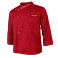thumbnail image 4 of Chaqueta de Unisex Manga Larga Chef Fácil de Secado Resistente Simple profesion Diseñado XXXL Yinane Chaqueta de chef para hombre, 4 of 8