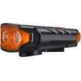thumbnail image 1 of Solar Smart Bike Light, USB Rechargeable Bicycle Lights with 120 dB Bike Bell, 5 Lighting Modes 2 LEDs 350 Lumen Waterproof Headlight Front Lamp with 2000 Mah Battery, 1 of 8