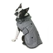 Boston Grey Dog Parka Vest - Small