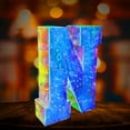 thumbnail image 4 of PuSpu Valentine's Day Decoration Colorful Letters LED Lights Day Halloween Christmas Birthday Dress Up Decoration Gift Party Decoration 26 Capital Letters Ornament, 4 of 8