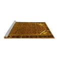 thumbnail image 2 of Ahgly Company Machine Washable Indoor Rectangle Persian Yellow Traditional Area Rugs, 4' x 6', 2 of 4