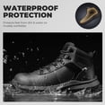 thumbnail image 3 of NORTIV 8 Men's Composite Toe Work Boots, Waterproof Non-Slip, Lightweight Anti-Fatigue (ASTM F2412-24), 3 of 7